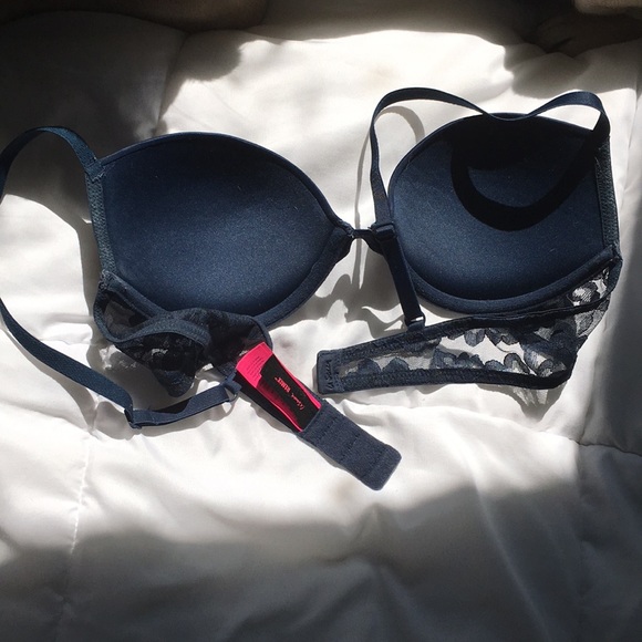 Navy Blue Remix Bra 34 B - Picture 2 of 4